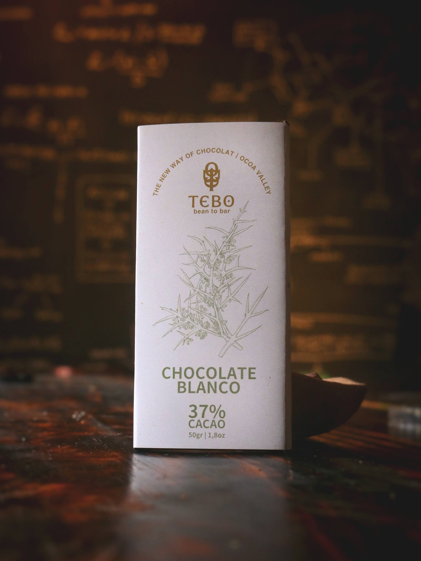 Tableta Chocolate Blanco 37% cacao